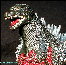 Bandai Battle Damaged Godzilla 2003